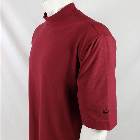 Nike golf Dri-fit undershirt maroon men’s size-L - Picture 3 of 4